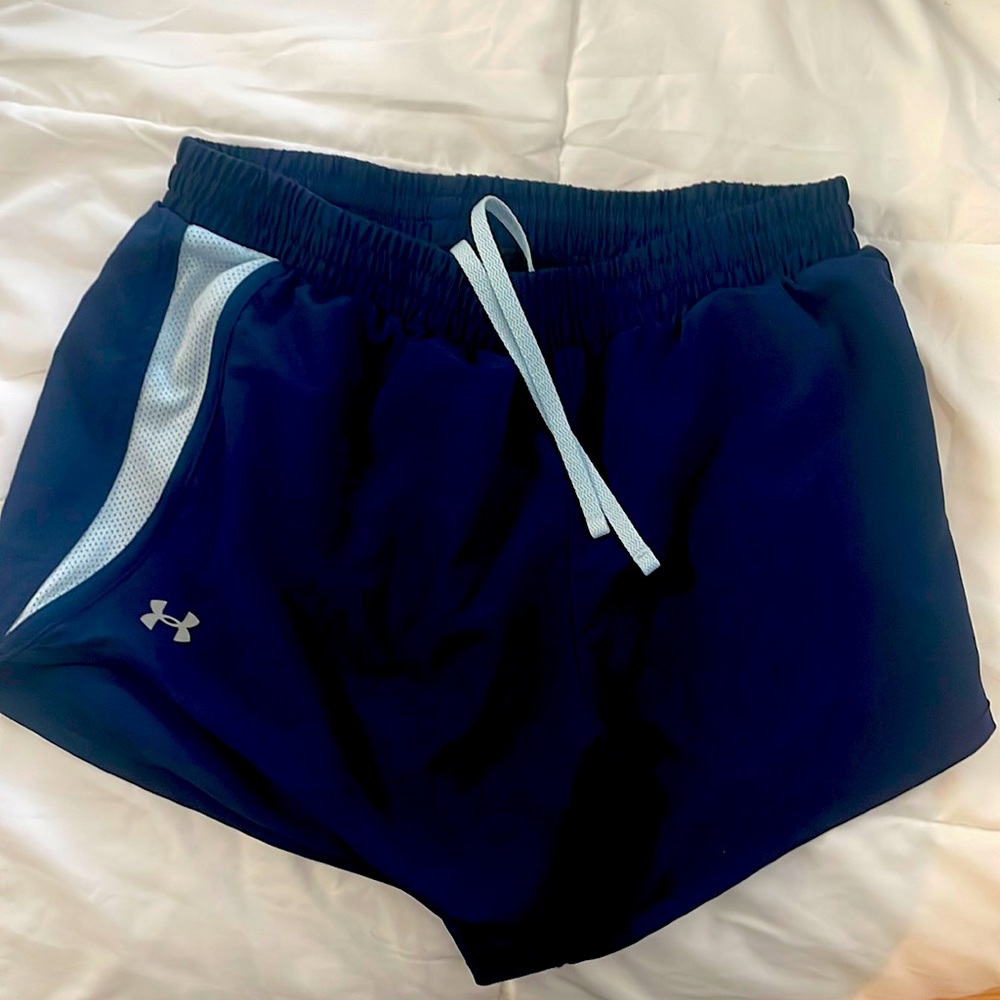 Brand: Under Armor Size: Small Color: Dark and Light blue